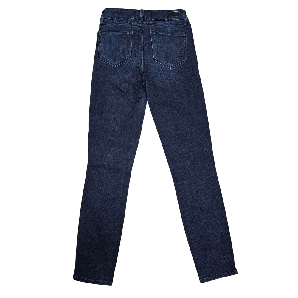 Paige Women Dark Wash High Rise Skinny Jeans Size 26 Indigo Denim Pants - Picture 3 of 9